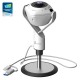 j5create JVU368-N Cámara web con altavoz alimentado por IA de 360°